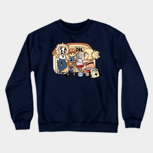 hang out with friends Crewneck Sweatshirt